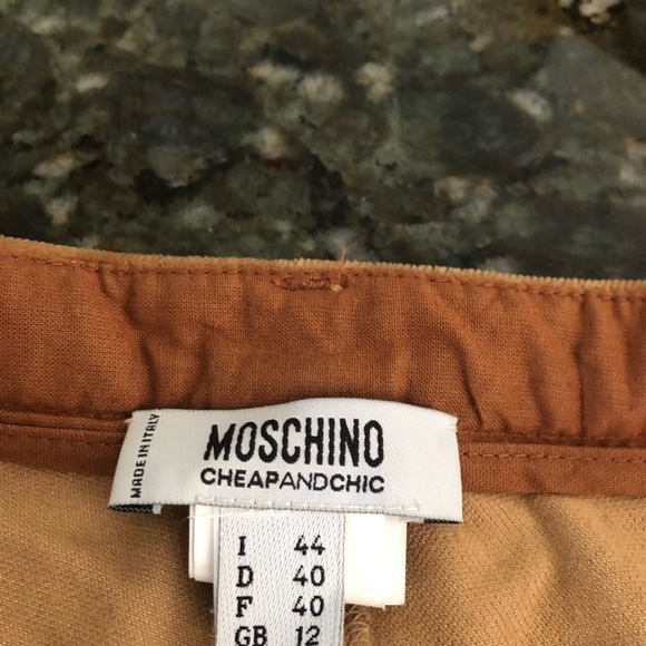 MOSCHINO cheap and chic velvet pants - Picture 2 of 4
